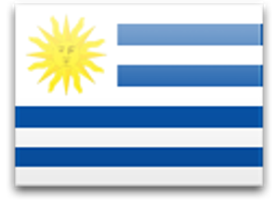 Uruguary Flag